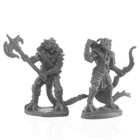Thinkandplay Bones BK Dragonfolk Fighter & Ranger Miniature Game TH2738602